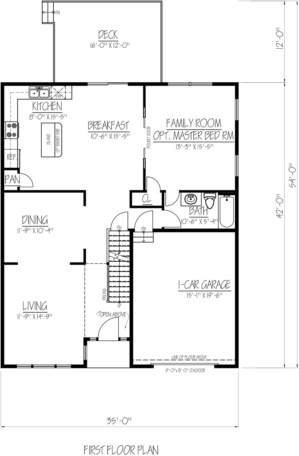 Country Traditional Level One of Plan 71943