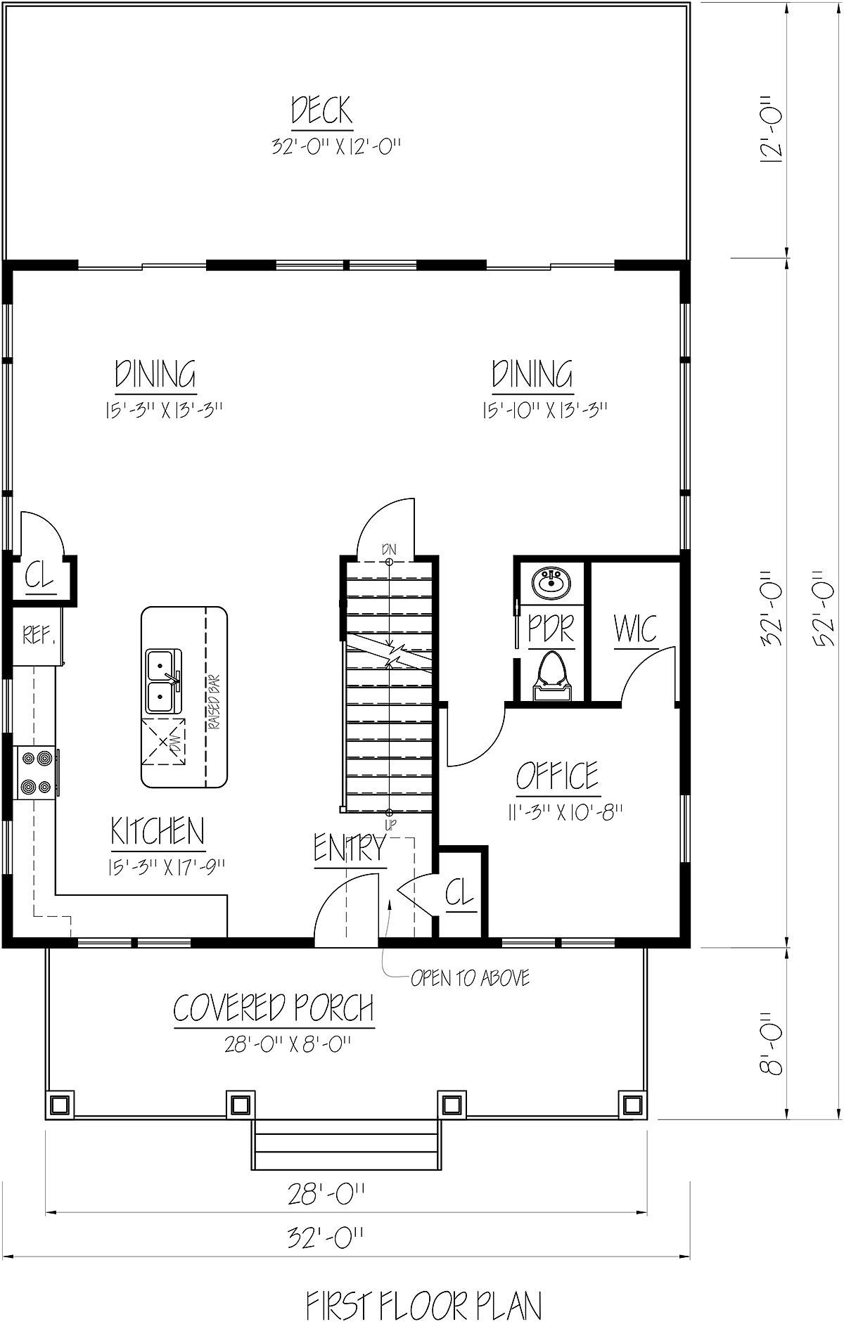 Bungalow Cottage Craftsman Level One of Plan 71945