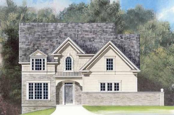 House Plan 72021 Elevation