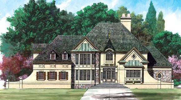 House Plan 72028 Elevation