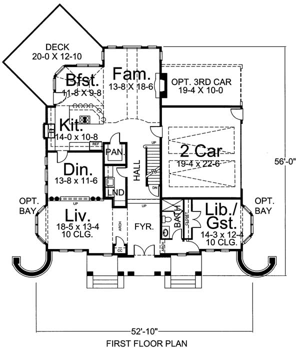 Colonial Level One of Plan 72030