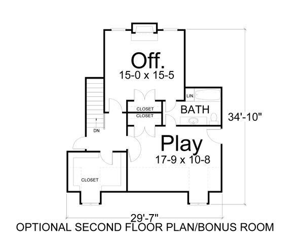 Colonial Level Two of Plan 72063