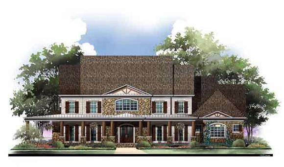 House Plan 72073 Elevation