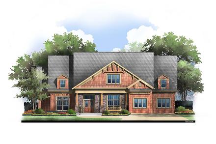 House Plan 72076 Elevation