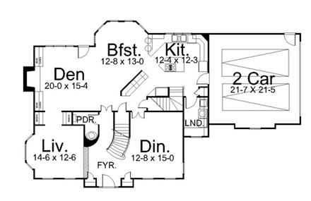 First Level Plan