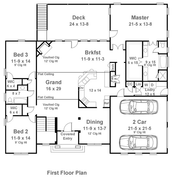 Traditional Level One of Plan 72087