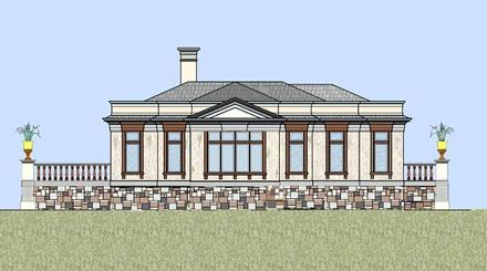 Cottage Elevation of Plan 72093