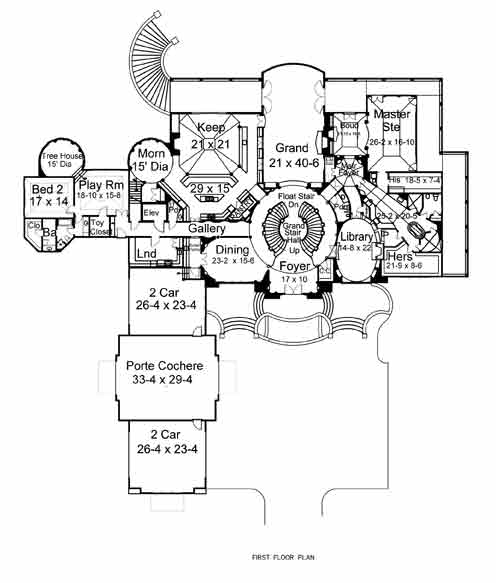  Level One of Plan 72121