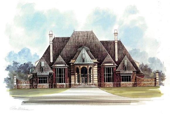 House Plan 72125 Elevation