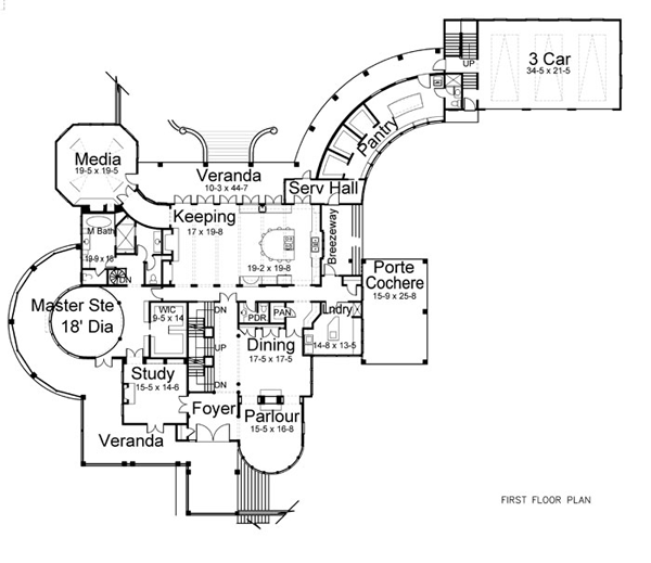 Traditional Level One of Plan 72135