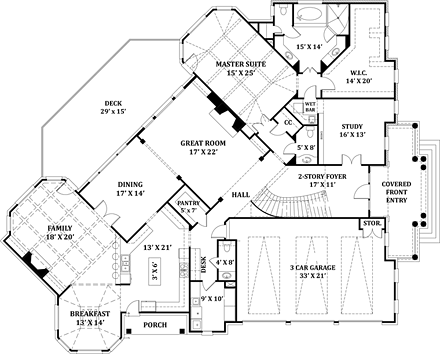 First Level Plan