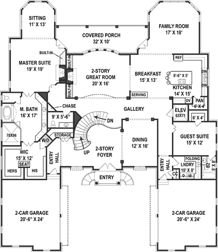 First Level Plan