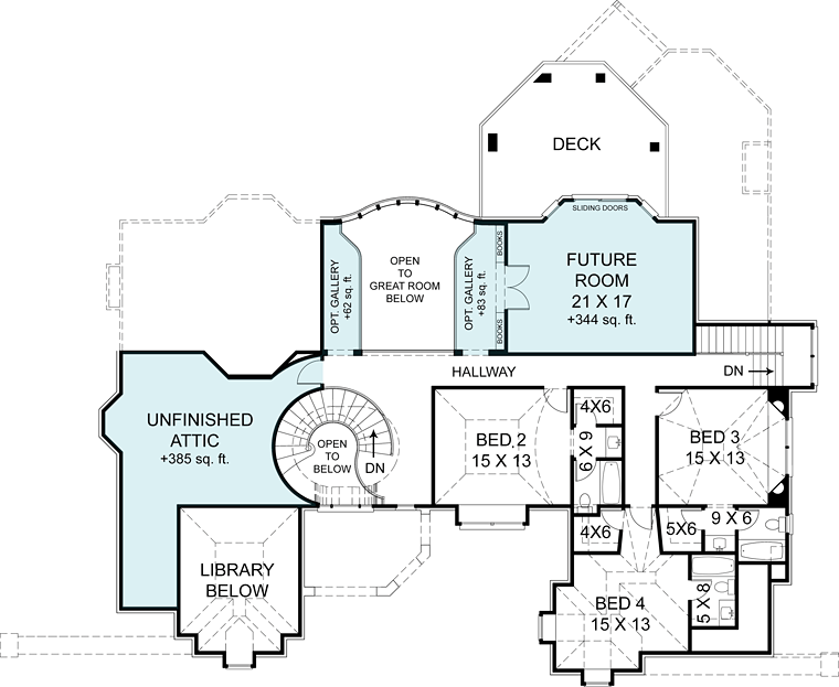 European Traditional Level Two of Plan 72201