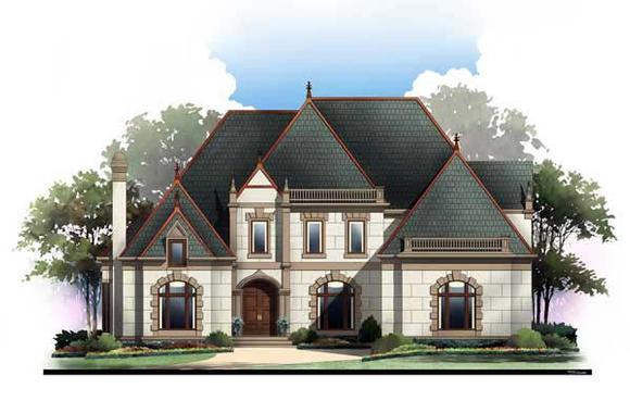 House Plan 72209 Elevation