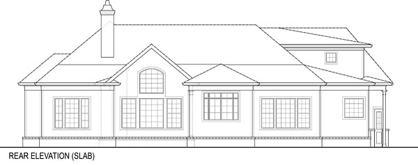 Craftsman, European Plan with 2344 Sq. Ft., 3 Bedrooms, 3 Bathrooms, 2 Car Garage Picture 4