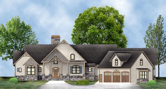 House Plan 72225 Elevation