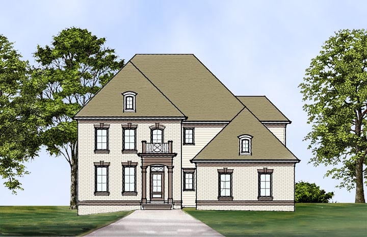 Colonial, Southern Plan with 2951 Sq. Ft., 4 Bedrooms, 4 Bathrooms, 2 Car Garage Picture 2