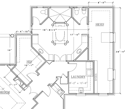 Craftsman European Alternate Level One of Plan 72237