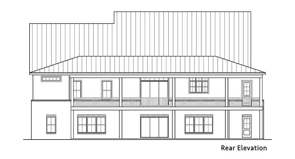 Farmhouse, Ranch, Traditional Plan with 2230 Sq. Ft., 3 Bedrooms, 3 Bathrooms, 2 Car Garage Picture 4