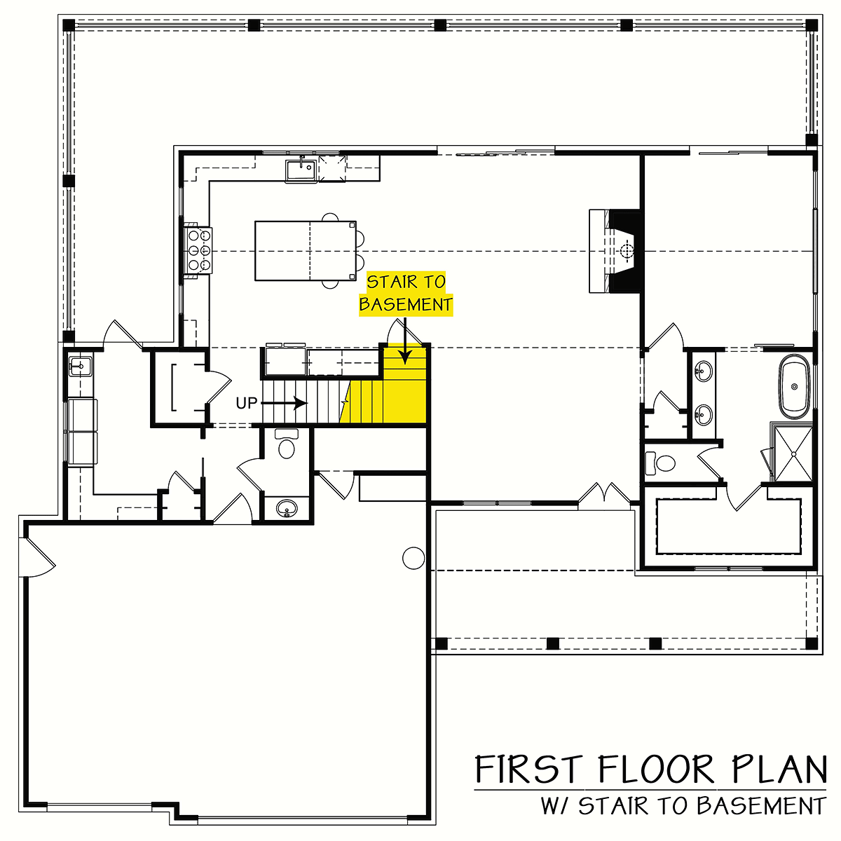Country Craftsman Farmhouse Southern Alternate Level One of Plan 72260