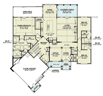 First Level Plan