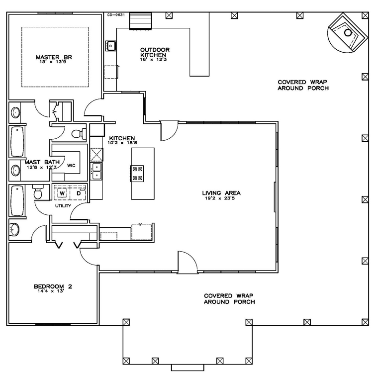 Coastal Southern Level One of Plan 72306