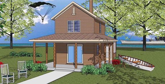 House Plan 72324 Elevation