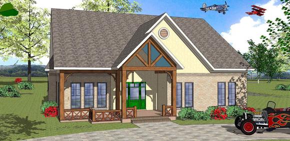 House Plan 72342 Elevation