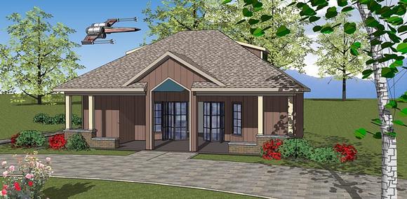 House Plan 72378 Elevation