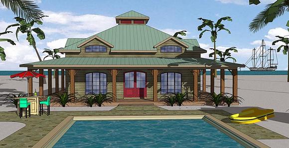 House Plan 72383 Elevation