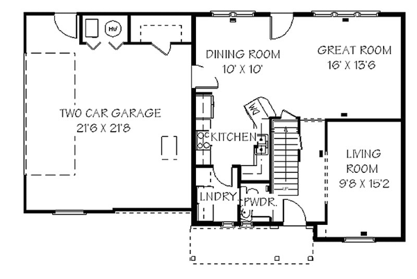 Traditional Level One of Plan 72434