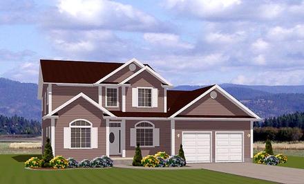 House Plan 72439 Elevation