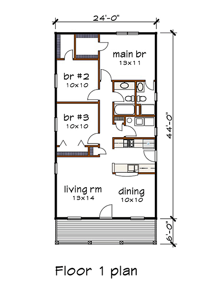 First Level Plan