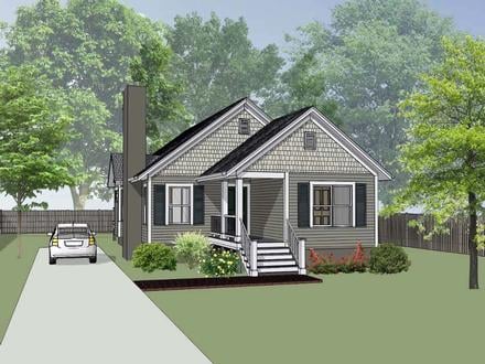 House Plan 72712 Elevation