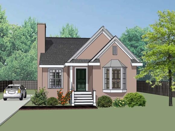 House Plan 72715 Elevation