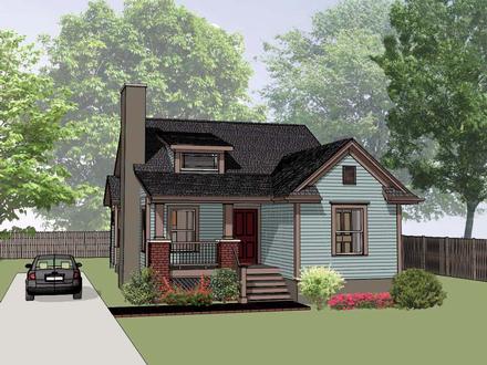 House Plan 72716 Elevation