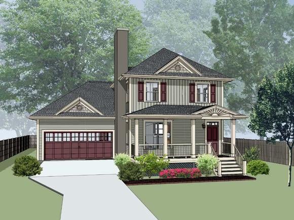 House Plan 72746 Elevation