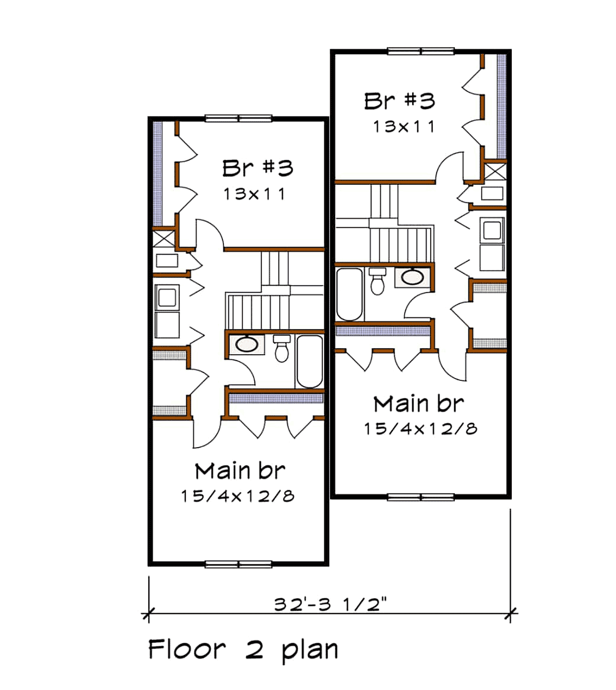 Bungalow Level Two of Plan 72778