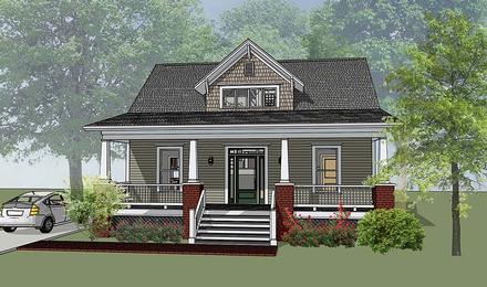 House Plan 72798 Elevation