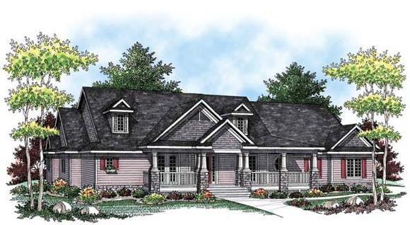 House Plan 72908 Elevation