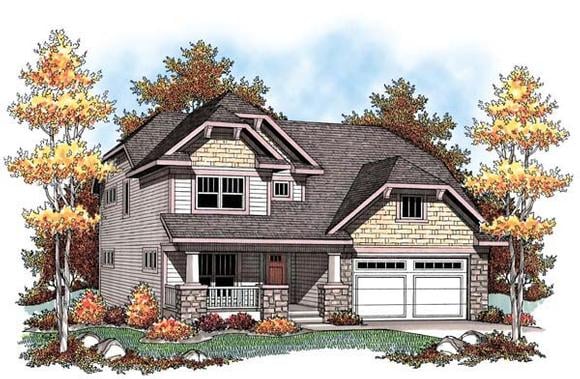 House Plan 72910 Elevation