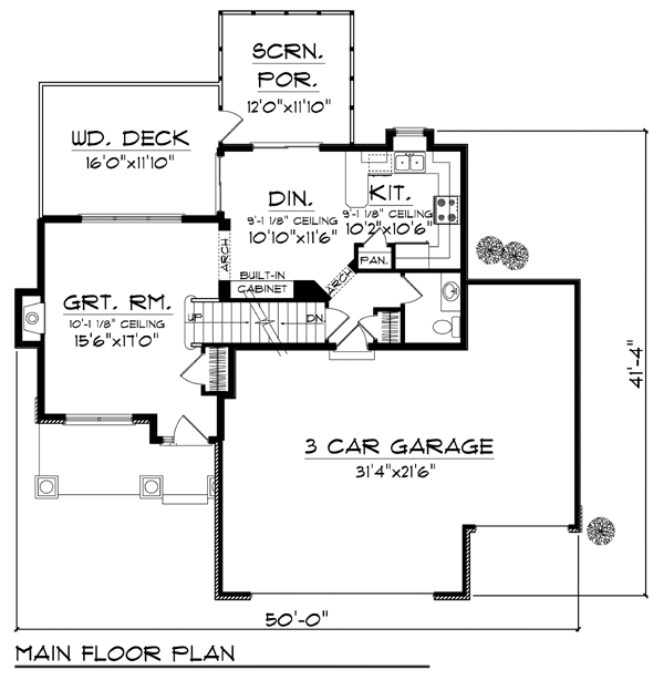 Mediterranean Level One of Plan 72930