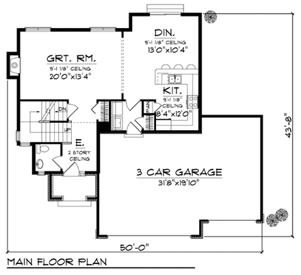 First Level Plan