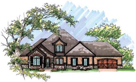 House Plan 72954 Elevation