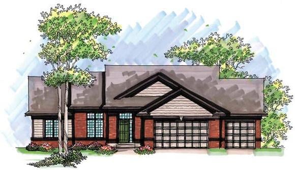 House Plan 72960 Elevation