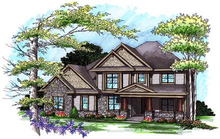 House Plan 72995 Elevation