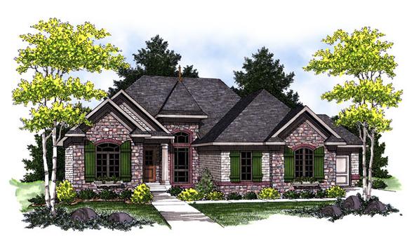 House Plan 73016 Elevation