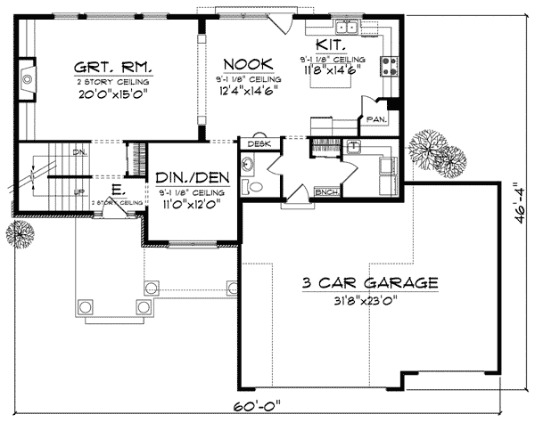 Traditional Level One of Plan 73019