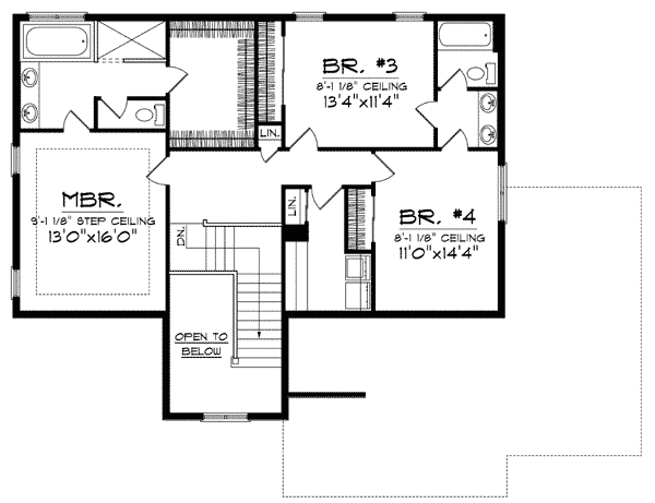 Traditional Level Two of Plan 73020