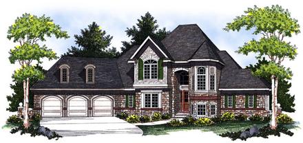 House Plan 73026 Elevation